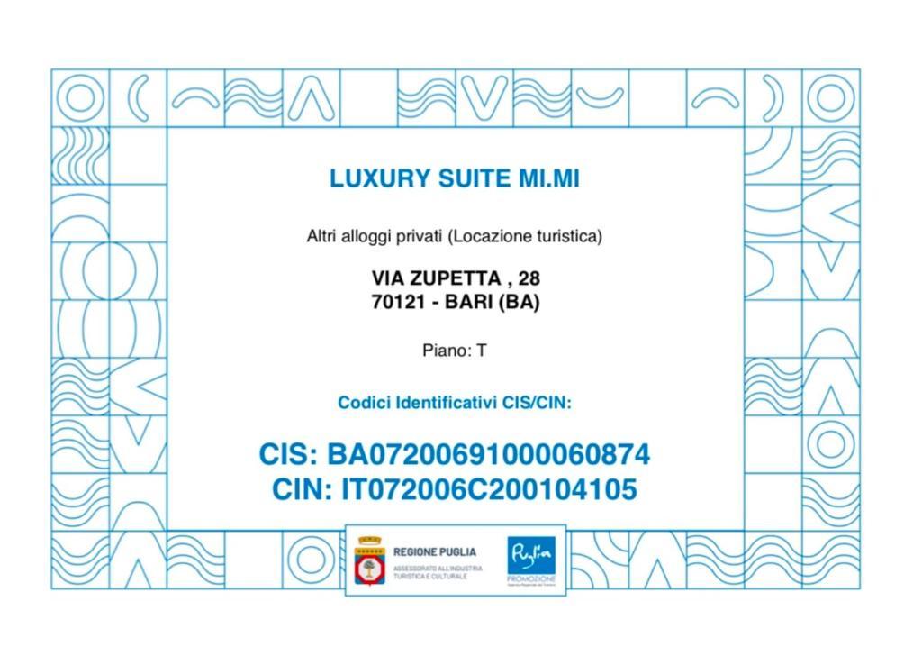 Luxury Suite Mimi 巴里 外观 照片